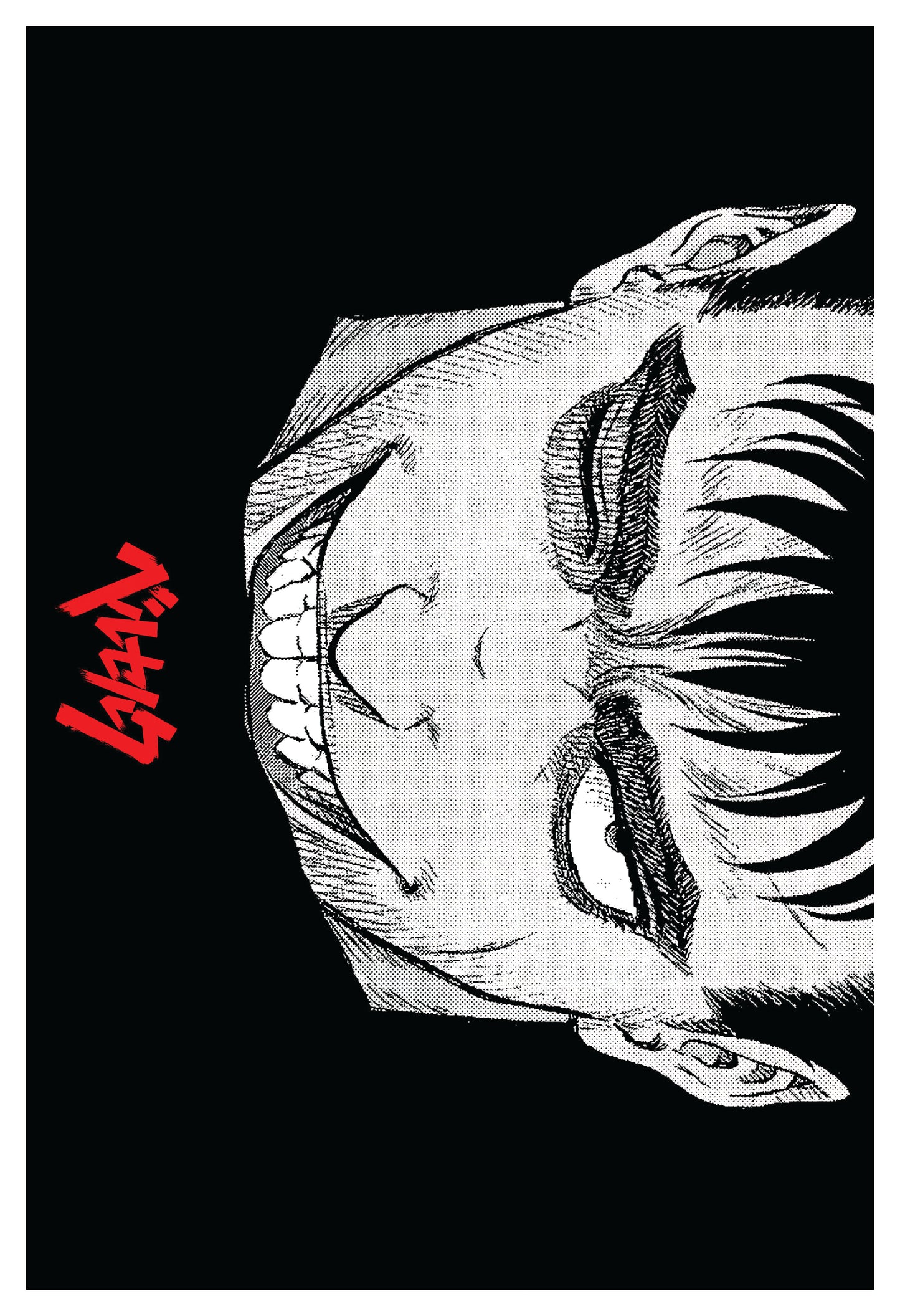 Berserk - Guts Smile Poster