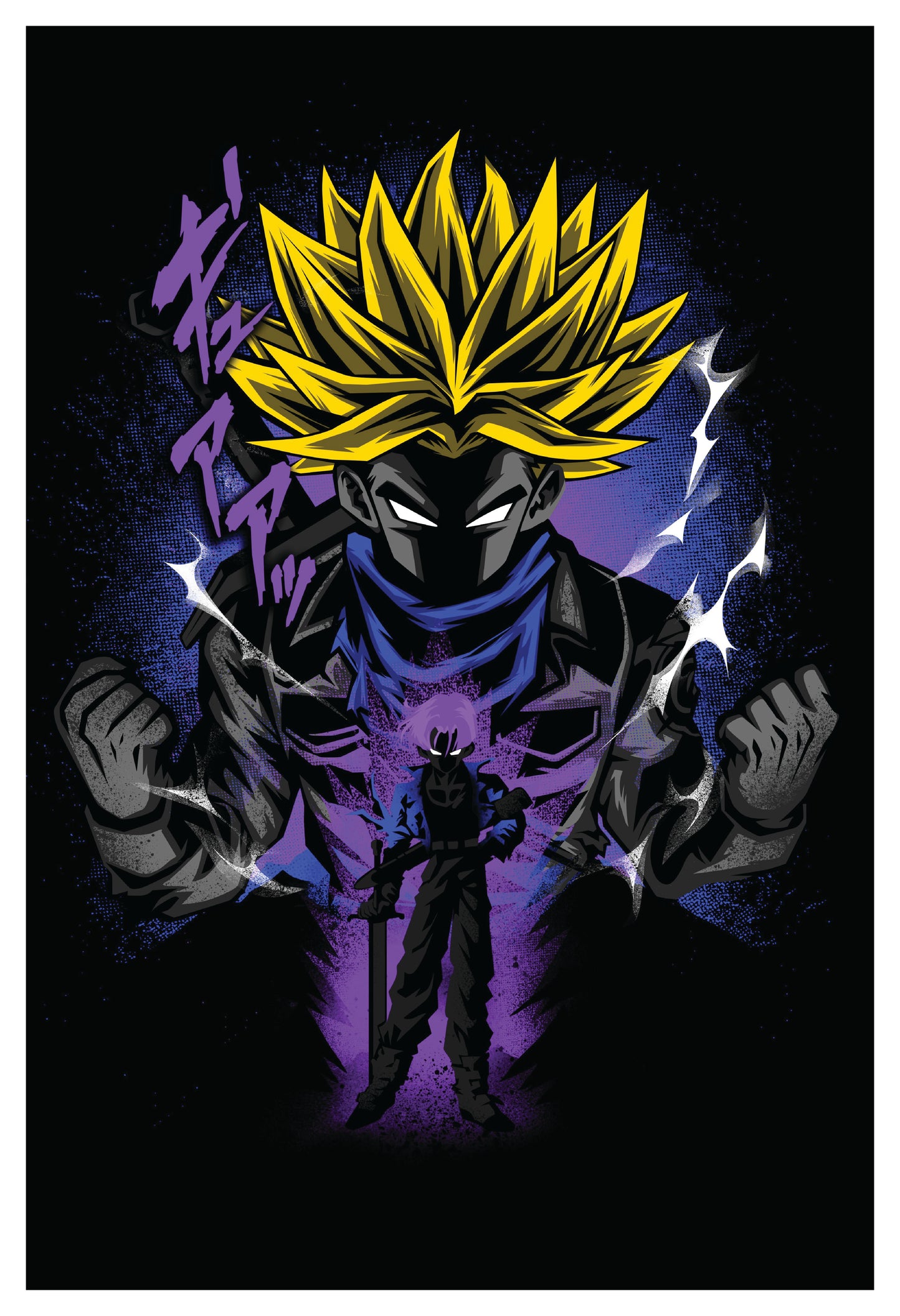 DBZ - Future Trunks SSJ Poster