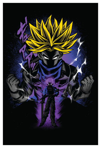 DBZ - Future Trunks SSJ Poster