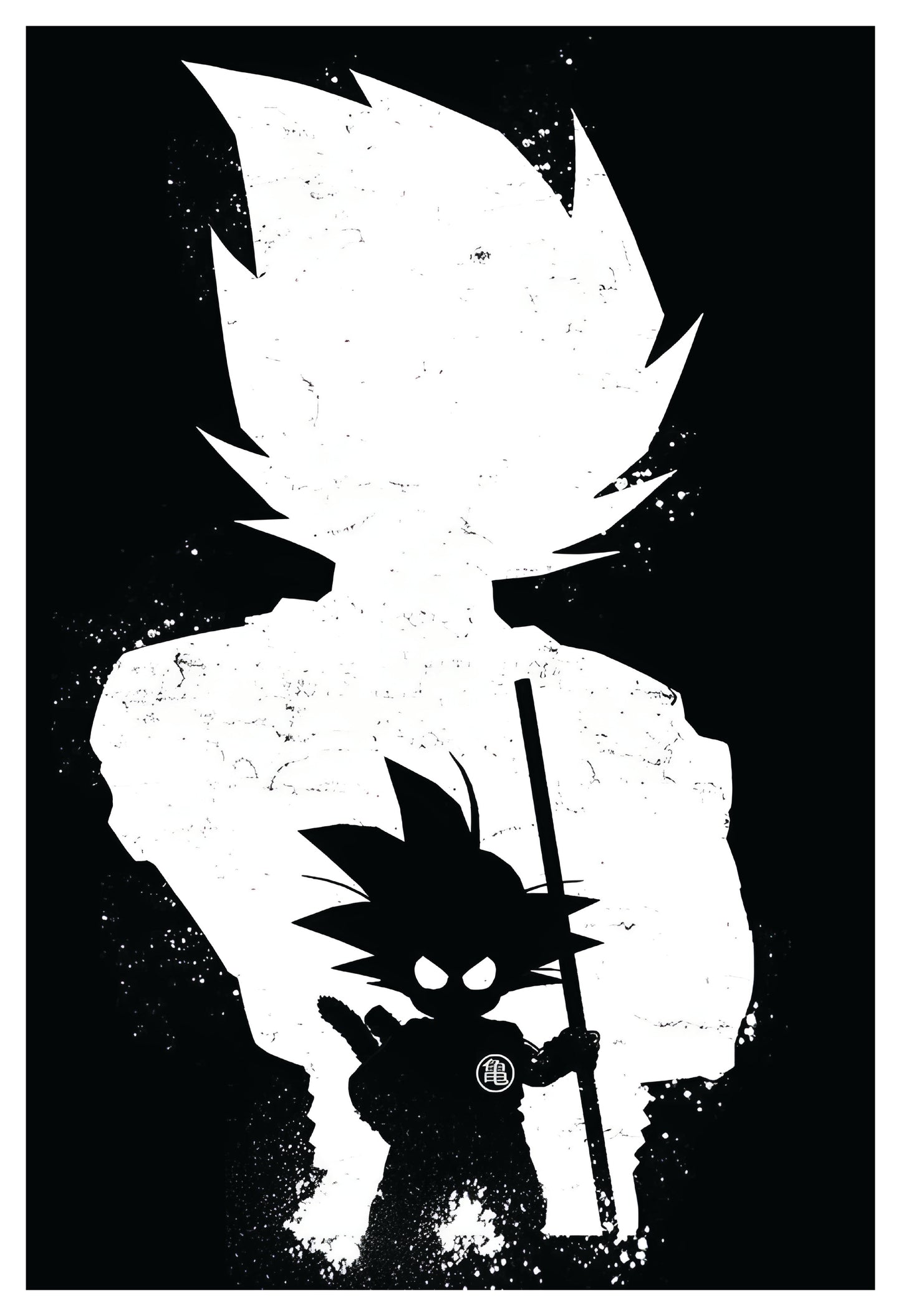 DBZ - Goku Silhouette Poster