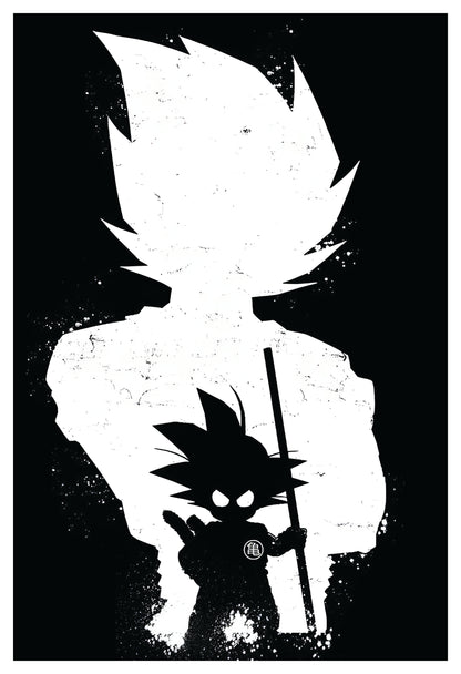 DBZ - Goku Silhouette Poster