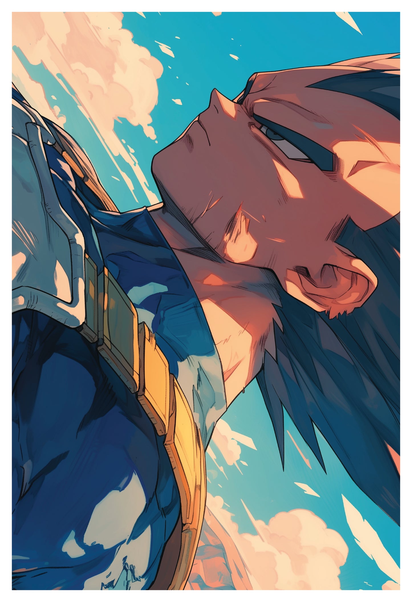 DBZ - Prince Vegeta Poster