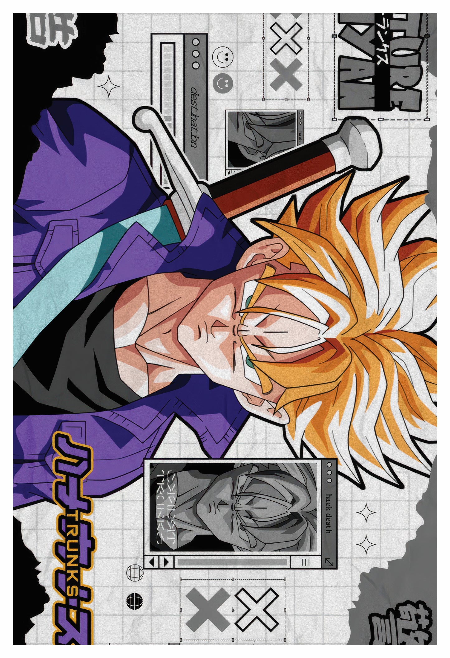 DBZ - Future Trunks Poster