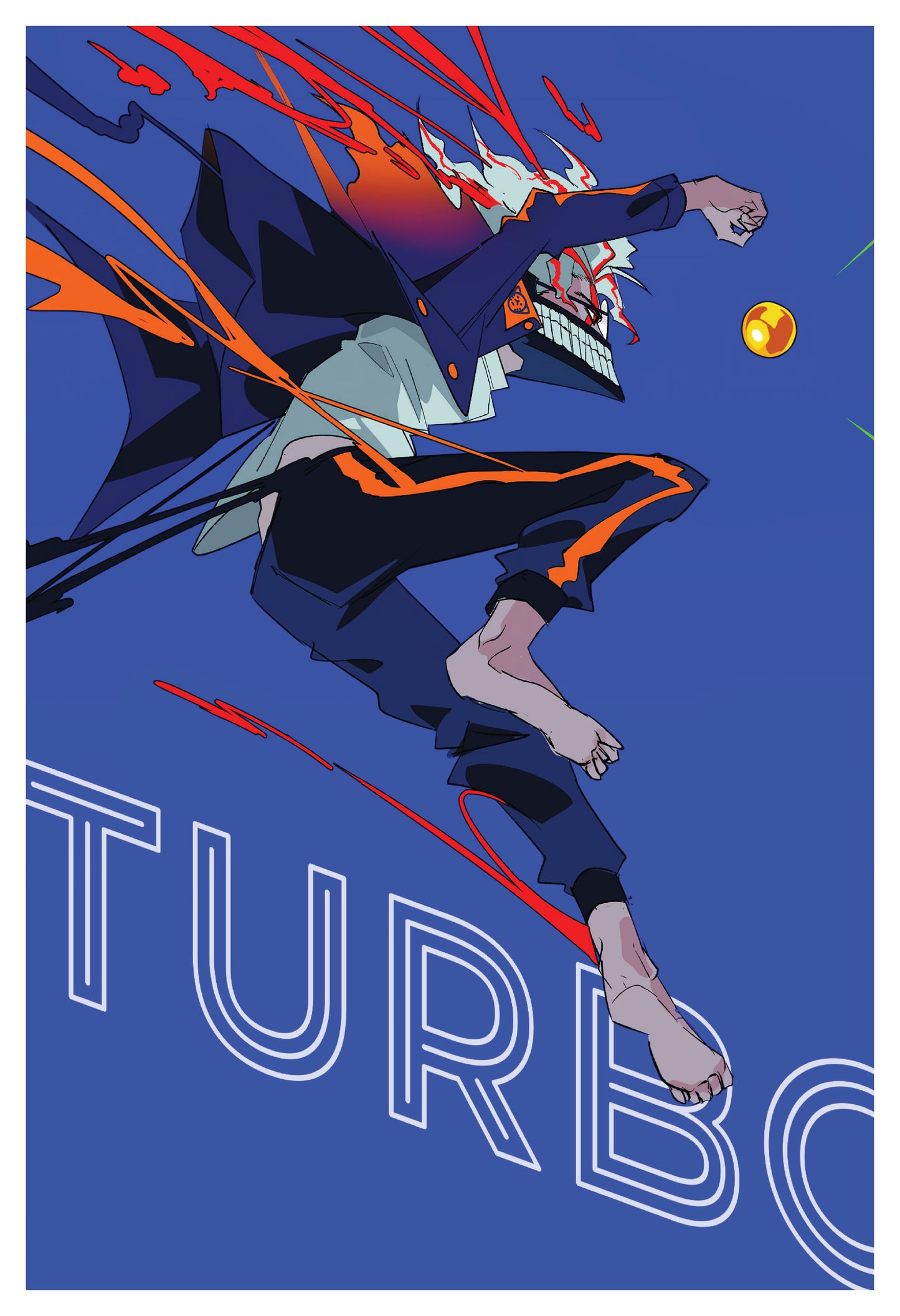 DDN - Okarun Turbo Poster