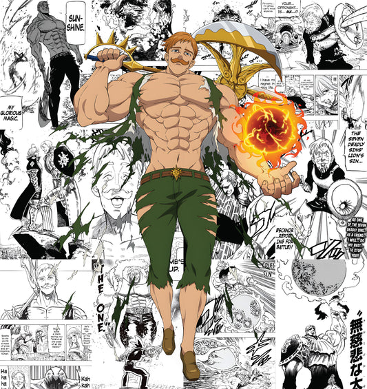 Escanor Collage Kit