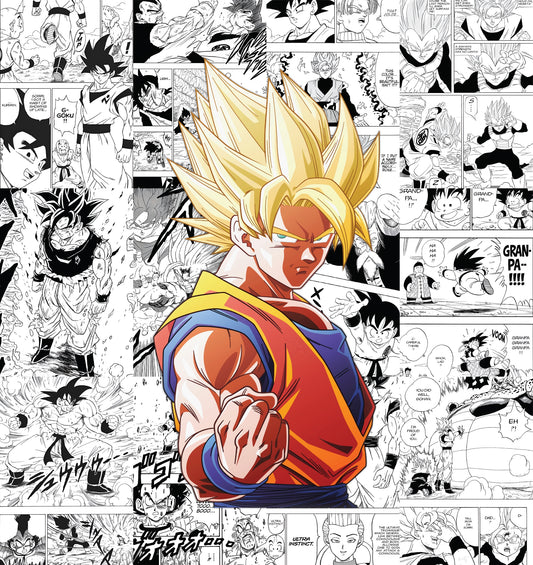 Goku Collage Kit