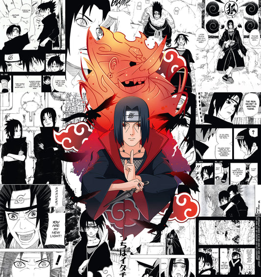 Itachi Manga Collage Kit