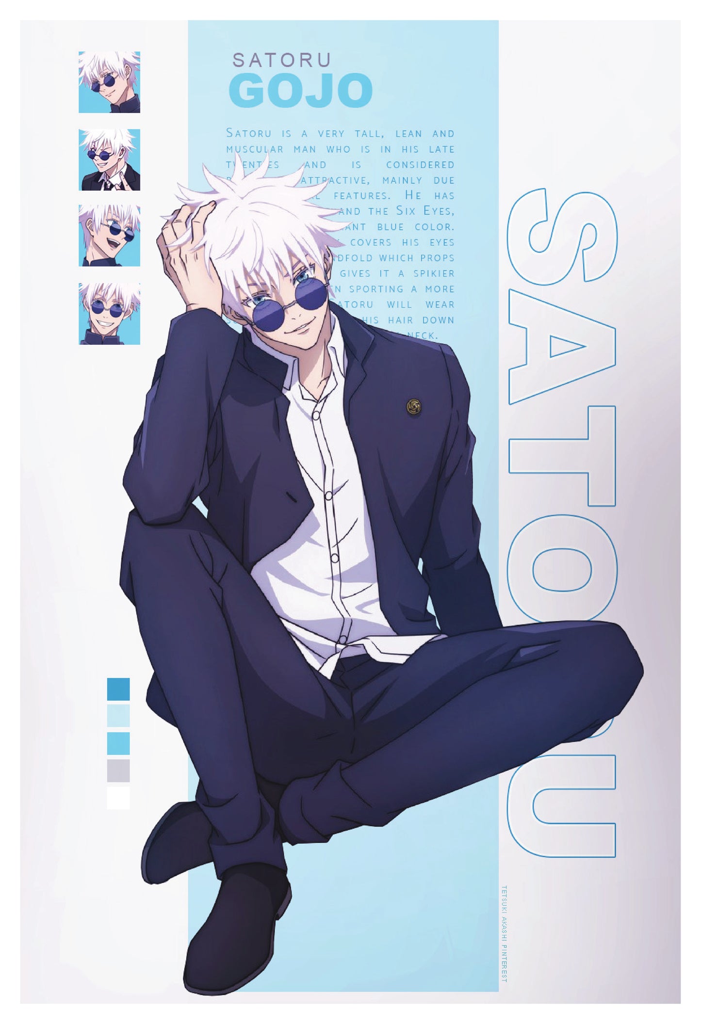 JJK - Gojo Satoru Poster 3