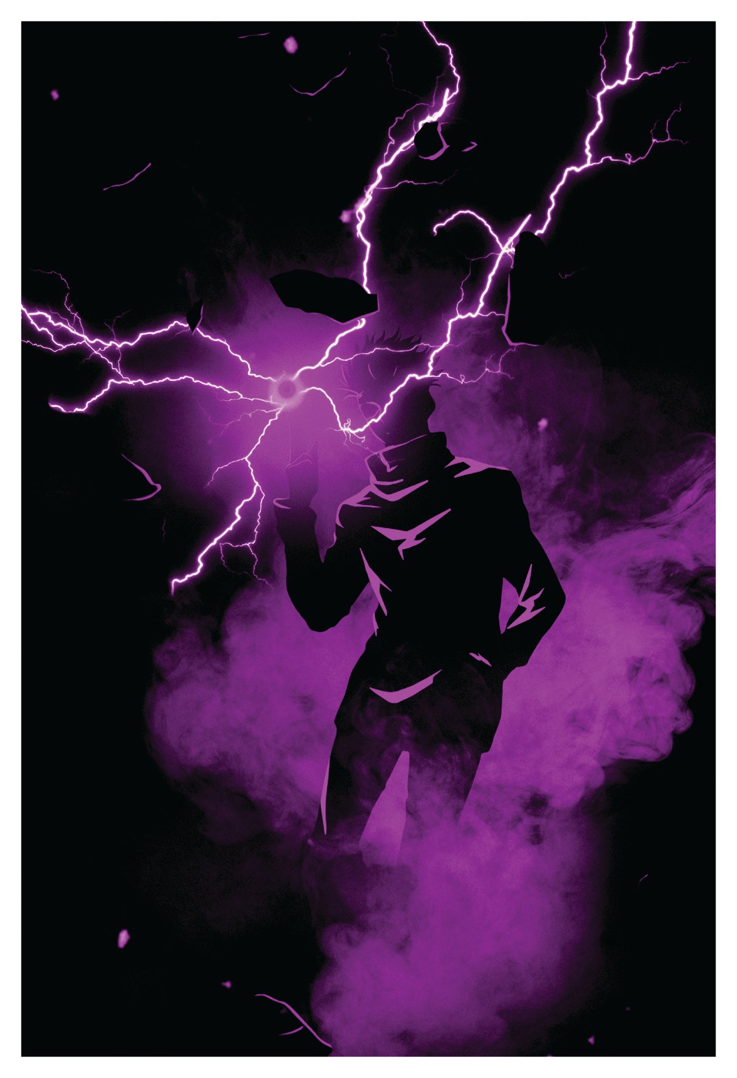 JJK - Gojo Satoru Silhouette Poster