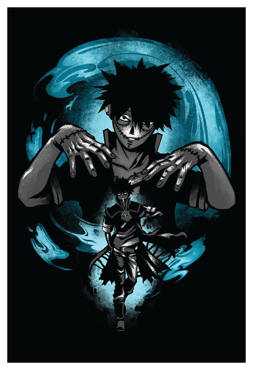 MHA - Dabi Poster 3 – Comic Dune