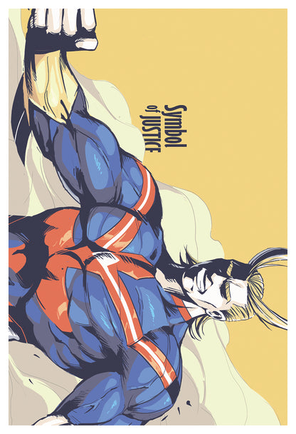 MHA - All Might Poster