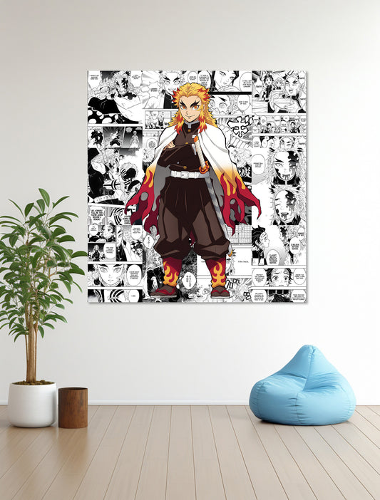 Rengoku Manga Collage Kit